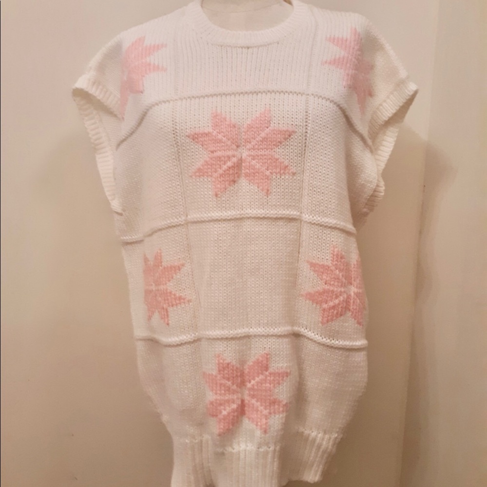 Touch tones vintage sweater vest